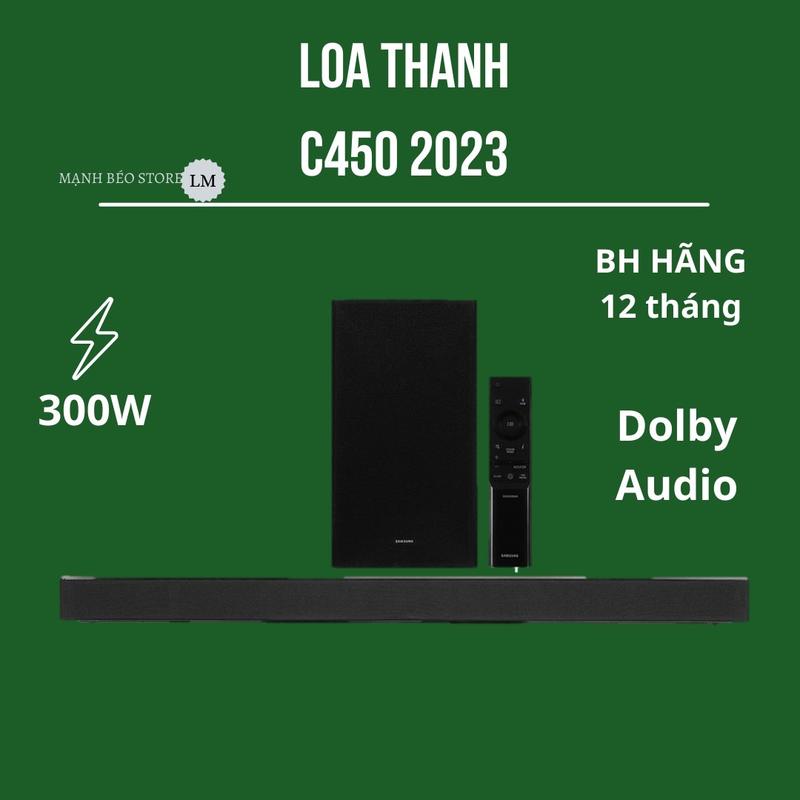 Loa thanh SS HW-C450 (2023) - 2.1 Dolby Audio - 300w - Bảo hành 12T