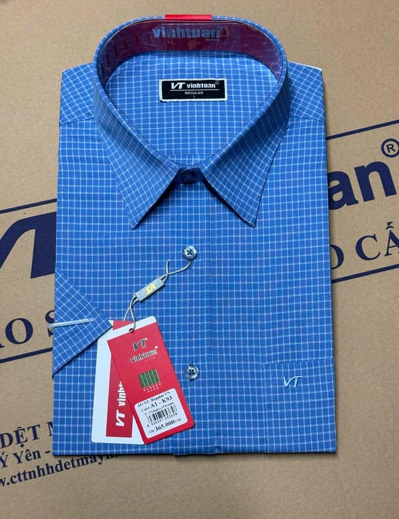 Product Introduction of Áo sơ mi nam cao cấp kiểu dáng Regular ngắn tay gấu bằng 8