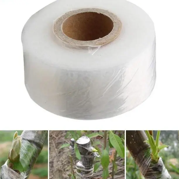 Băng dính ghép cây tự dính,tự hủy giúp bảo vệ mối ghép, băng ghép cây chuyên nghiệp (khổ 3cm x100m)