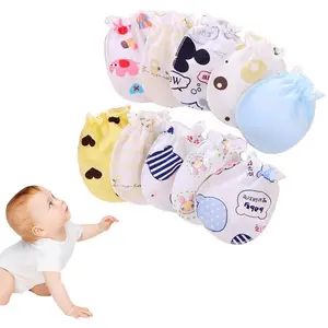 cod Sarung Tangan bayi newborn Pelindung Wajah Sarung Tangan baby turban bayi perempuan 0–6