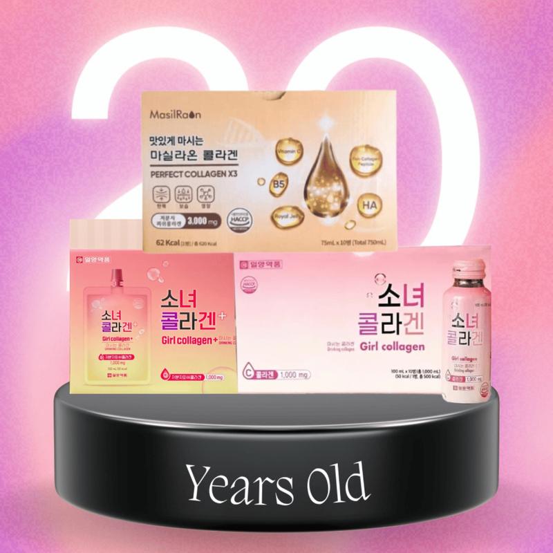 Nước Uống Bổ Sung Collagen Hàn Quốc - Full Hộp