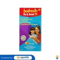 Gambar BODREXIN FLU & BATUK PE SYRUP RASA JERUK 56 ML dari Apotek Rejeki Sidoarjo by GoApotik Kab. Sidoarjo 1 Tokopedia