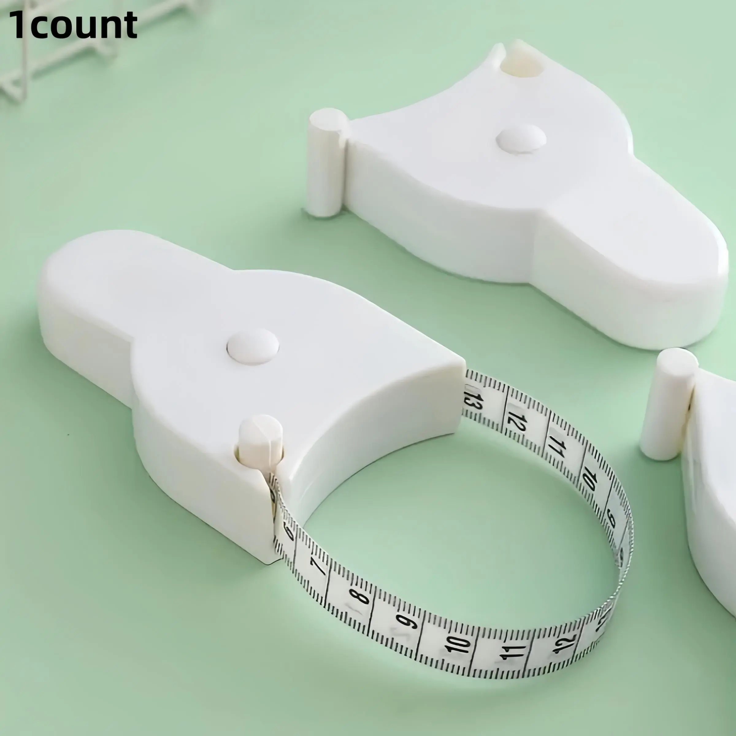 3D Measuring Tape, Fitness Tape Measure, Waist Measurement Tool, Soft Measuring Tape, Hand Measuring Tool for Home & Office