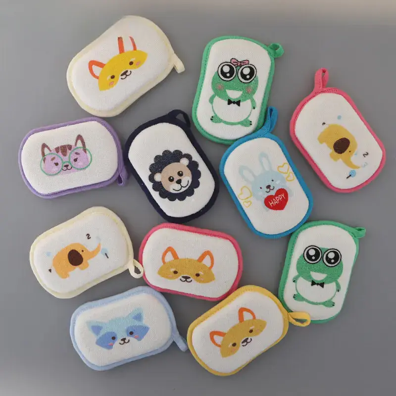 Children's Bath Towel Bath Ball Bath Rub Newborn Shampoo Sponge Bath Towel.