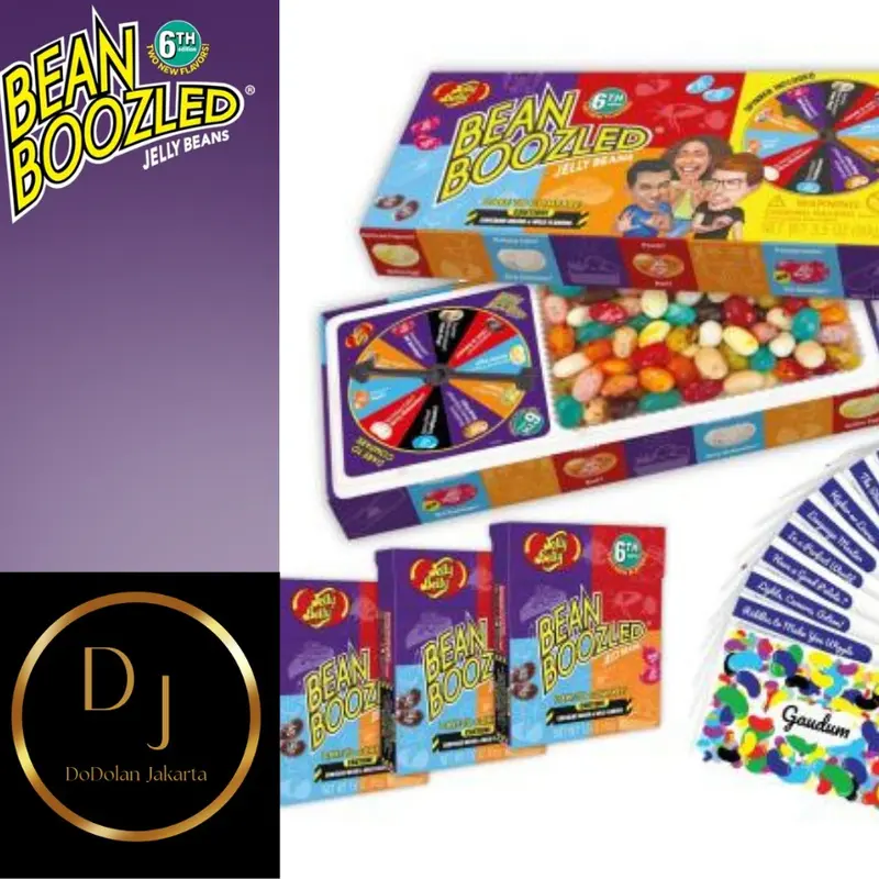 Bean Boozled Jelly Beans ORIGINAL 6th/Permen Permainan Unik HALAL Candy Food Permen Snacks Makanan Jeli 5