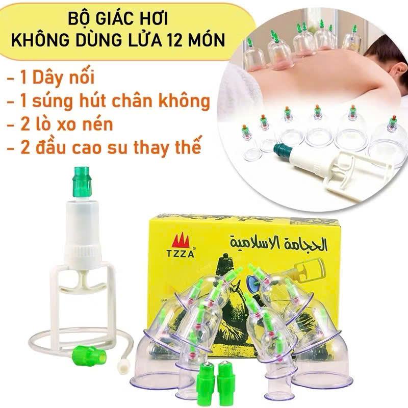 Cốc Giác Hơi Silicon – Bộ Giác Hơi Gia Đình – Giác Hơi Chân Không Hiện Đại 7
