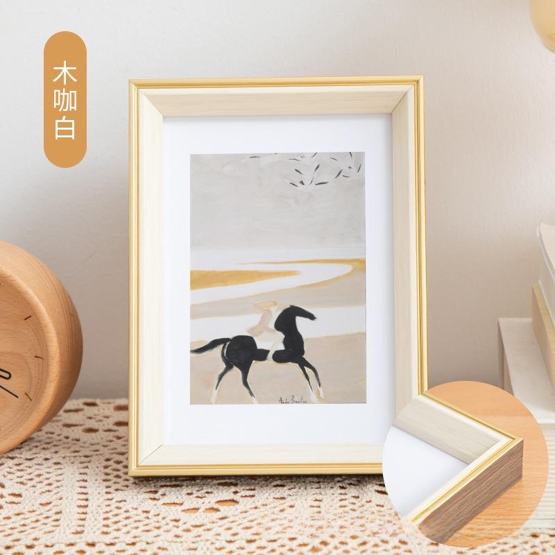 Product Introduction of Couple Hand Print DIY Photo Frame, Custom Wooden Hand Mounted Decoration Frame Children Parent-Child Double Specimen Picture Frame 2