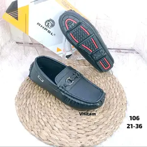 rhpsl 106 sepatu loafers anak laki laki