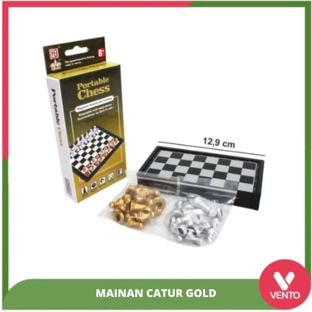 Mainan Catur Magnetic Mini Board Game Portable - Ludo Magnetic Mini