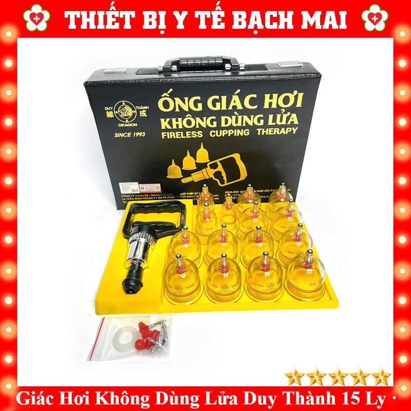  Bộ 15 Ống Giác Hơi Không Dùng Lửa Duy Thành  BẢO HÀNH 12 THÁNG  