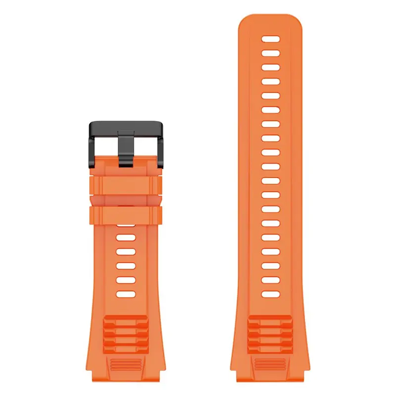 Silicone/Stainless Steel Watch Band Compatible With V69/NX8, 1 Set Quick Release Replacement Watch Band for Men, Smart Watch Accessories 7