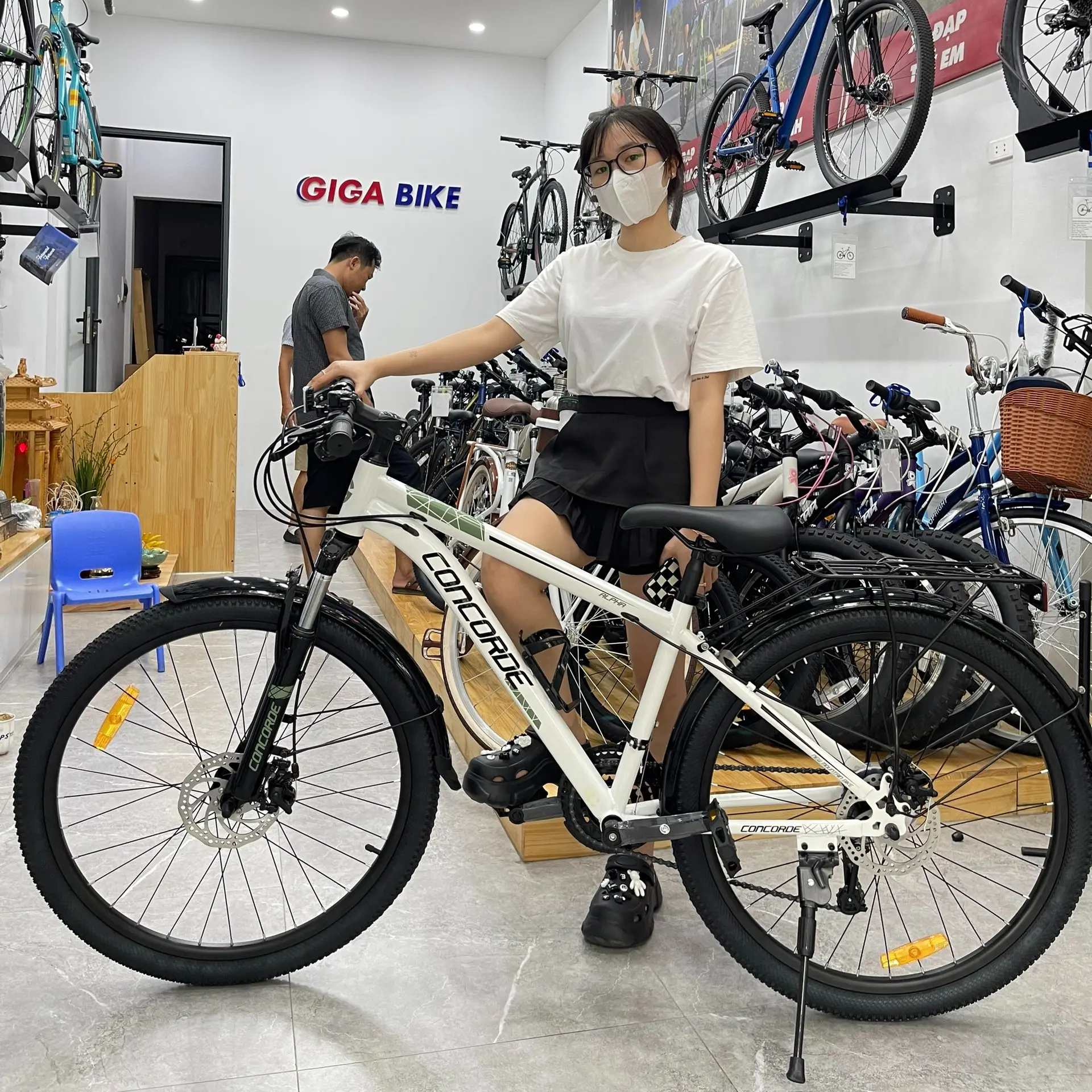 Xe đạp thể thao MTB CONCORDE ALPHA, phanh đĩa, bánh 26" phiên bản 2024