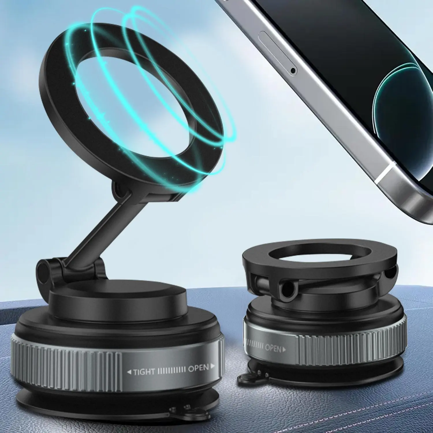 Magnetic Phone Holder, Magnetic Phone Holder for Car, Universal Car Phone Holder, Phone Accessories for iPhone 16 Pro Max 15 14 13 12