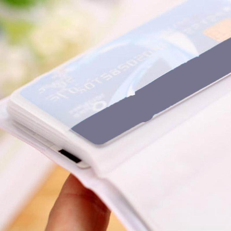 Korean Cute Cartoon Shiny Coin Card Holder Romantic Bow Decoration Card Holder 12 Digit PU Card Holder 5