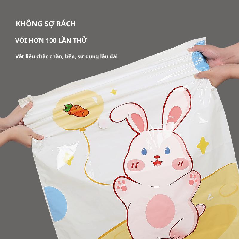 Túi hút chân không đựng bảo quản quần áo chăn màn cao cấp TD32 (phân loại bơm điện, bơm tay chưa bao gồm túi hút) 4