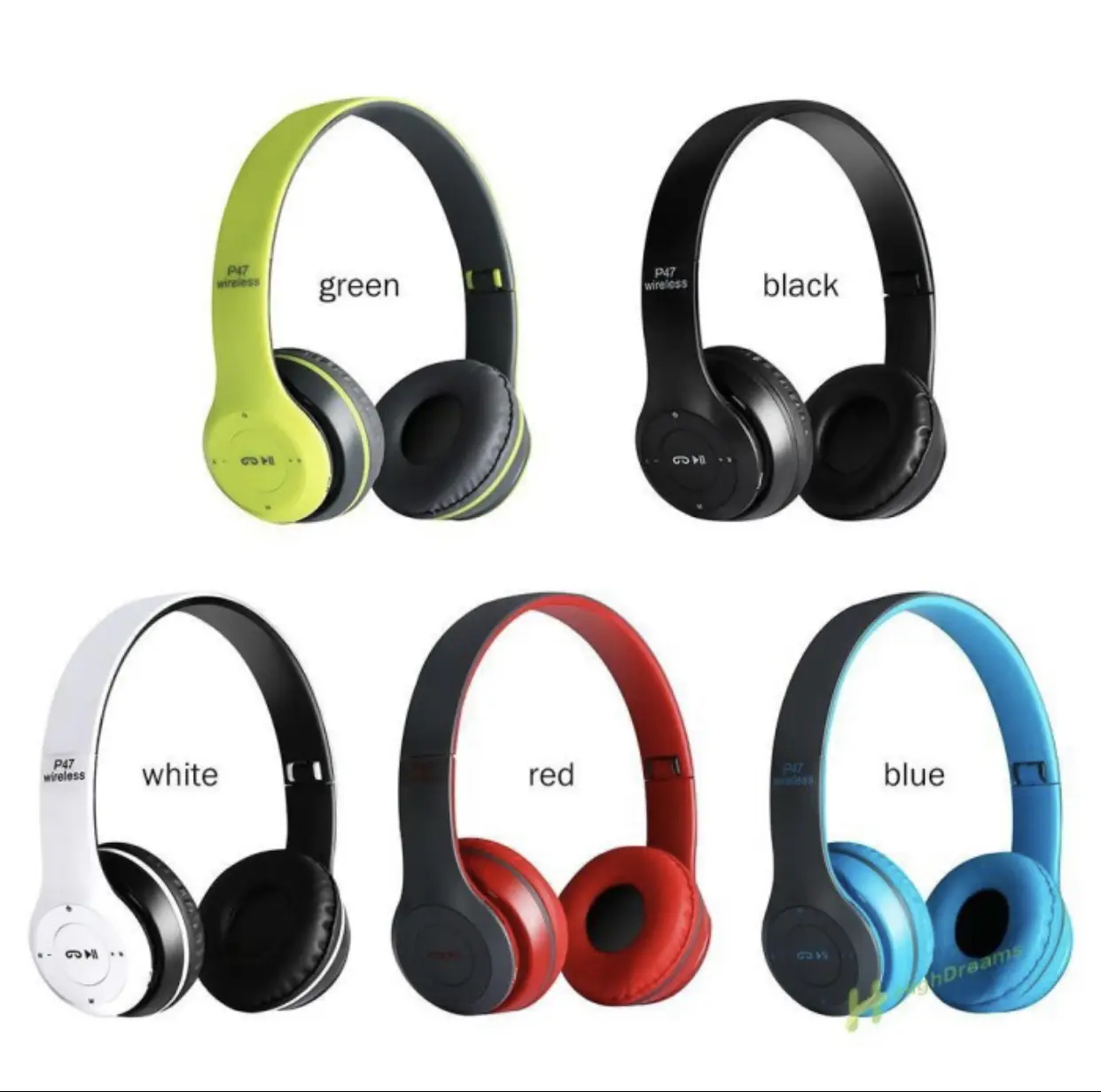 Headphone P47 Wireless Stereo 5.0+EDR handset
