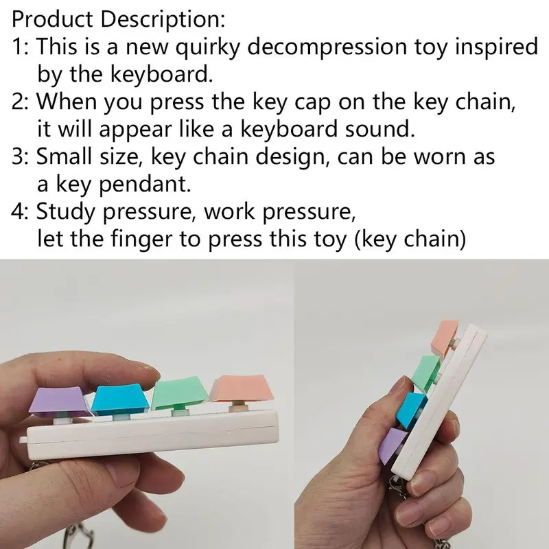 Cube Design Phone Chain, 1 Count Cute Keycap Keychain Phone Lanyard, Phone Strap for Women & Girls, Universal Fashion Phone Accessories for Phone Decoration 2