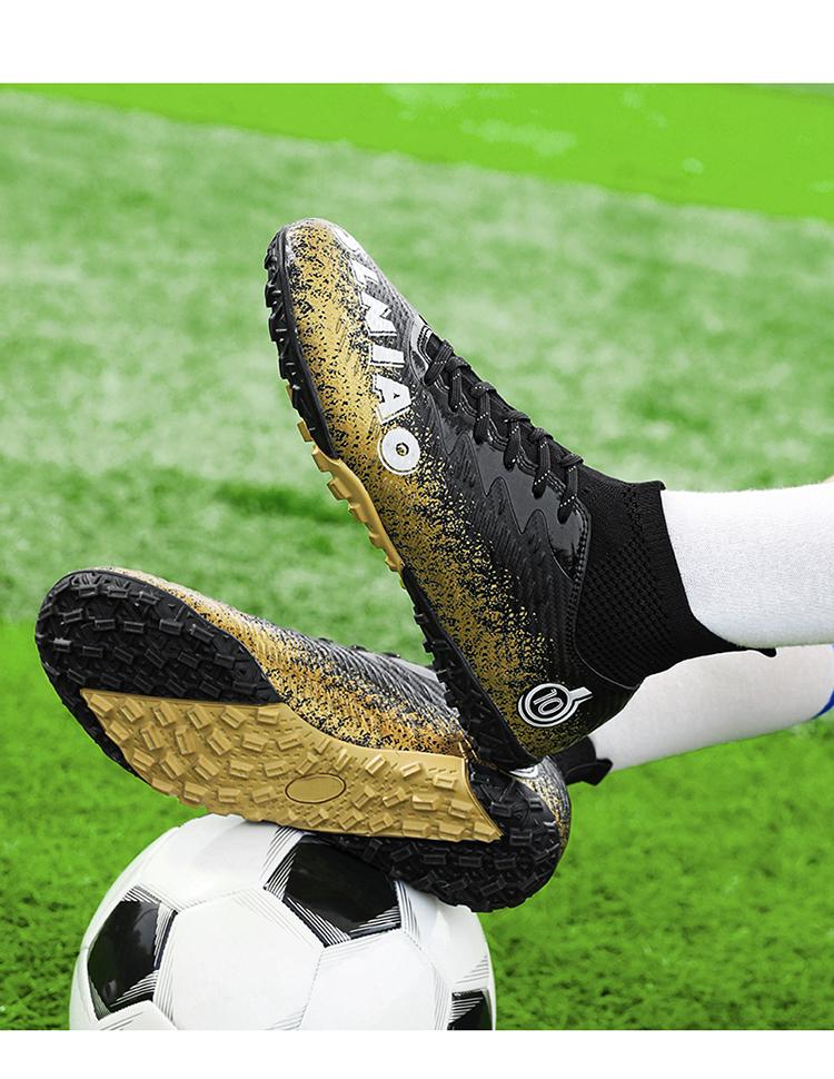 Product Introduction of （SIZE 33-46）Ready Stock Unisex Plus Size Football Shoes Outdoor Futsal Soccer Shoes Non-slip Training Shoes 25