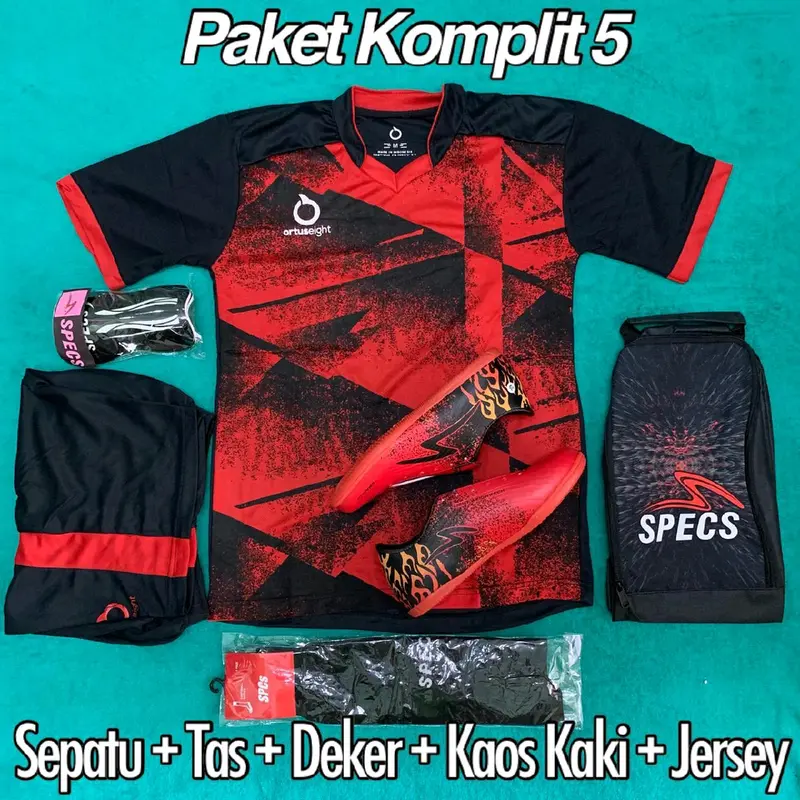Paket Komplit 5 Sepatu Futsal Specs Ewaklok Marklok Terbaru 2023 4
