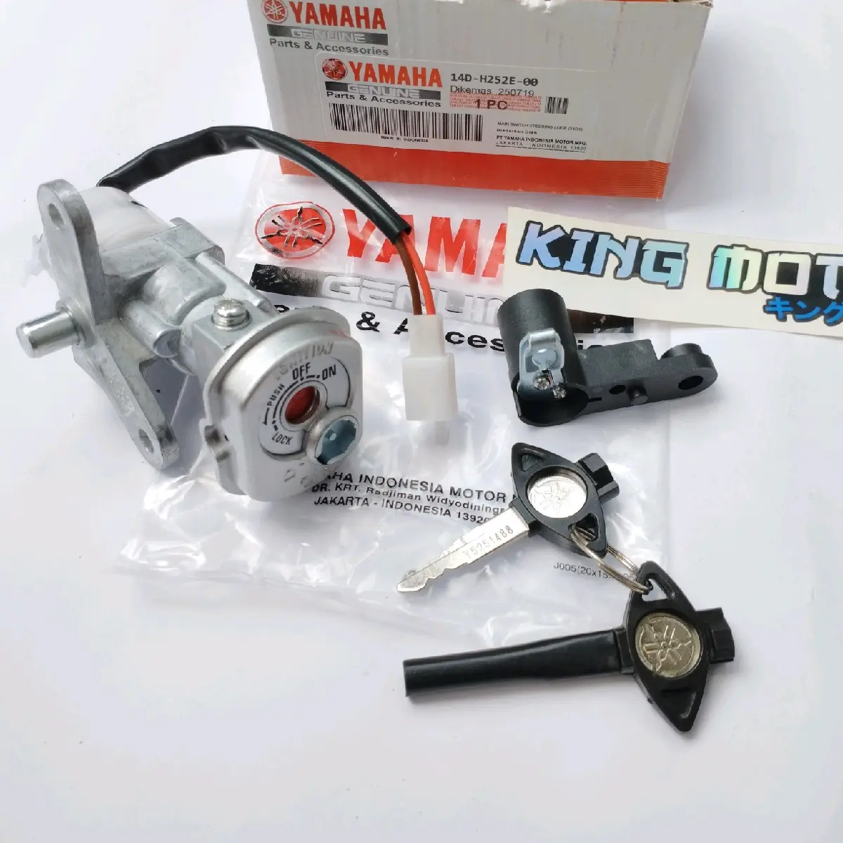 KUNCI KONTAK ASSY KEY SET MIO SOUL KARBU FINO KARBU MIO SOUL KODE 14D
