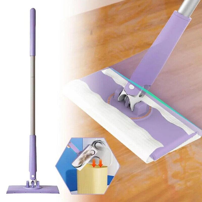 Automatic Cloth Changing Mini Mop, Hands-Free Mini Mop Compatible With Face Towels, Compatible B2P2 0