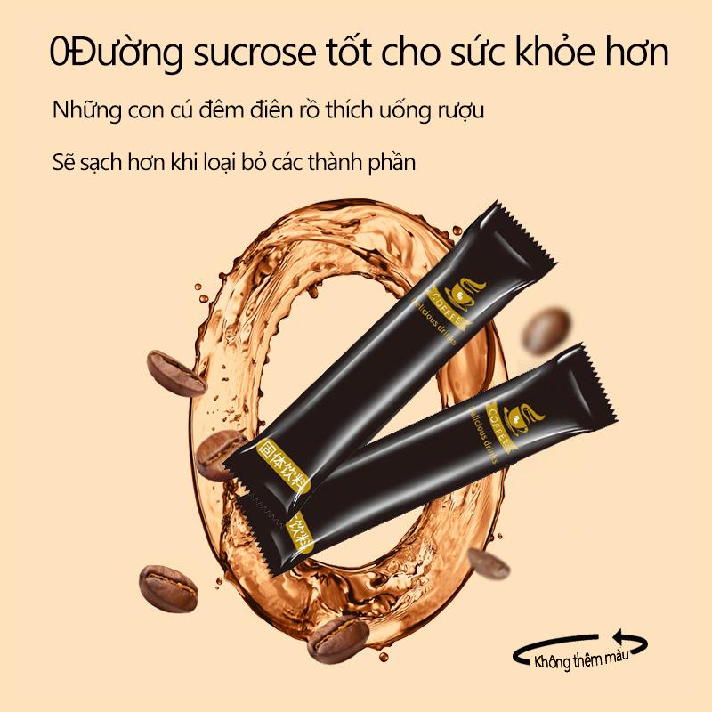 Cà phê đen đặc biệt, 100% Arabica, rang xay thủ công, 10 gói/hộp - Mua 2 tặng 4 - Coffee 8