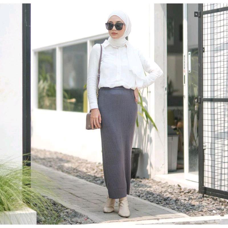 Rok Span Plisket Lidi / Rok Span Plisket/ Rok span 2