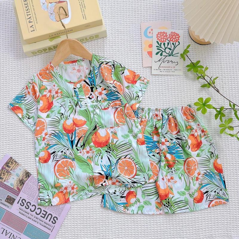 Bộ ngủ Tole bé trai Tay ngắn quần đùi từ 9 -35kg 3