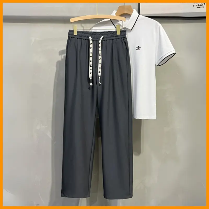 Quần Thun Nam Nữ Unisex Cotton MOON HOUSE mã S8 Màu Ghi Cao Cấp, vải dày dặn, co giãn thoải mái dành cho mọi dáng người Menswear Ong 1