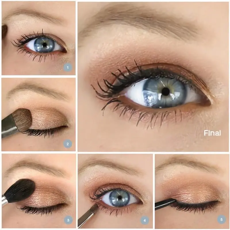 MURAH - BRASOV Eyeshadow Nude 12 Warna 3