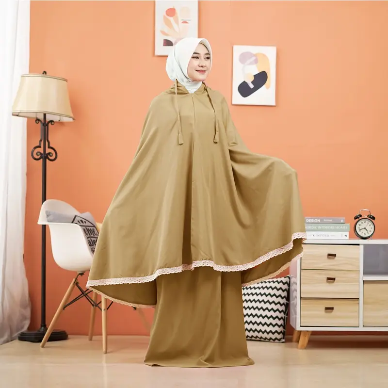 Mukena Dewasa Travelling 2 IN 1 Sajadah Mini Syakaani 4