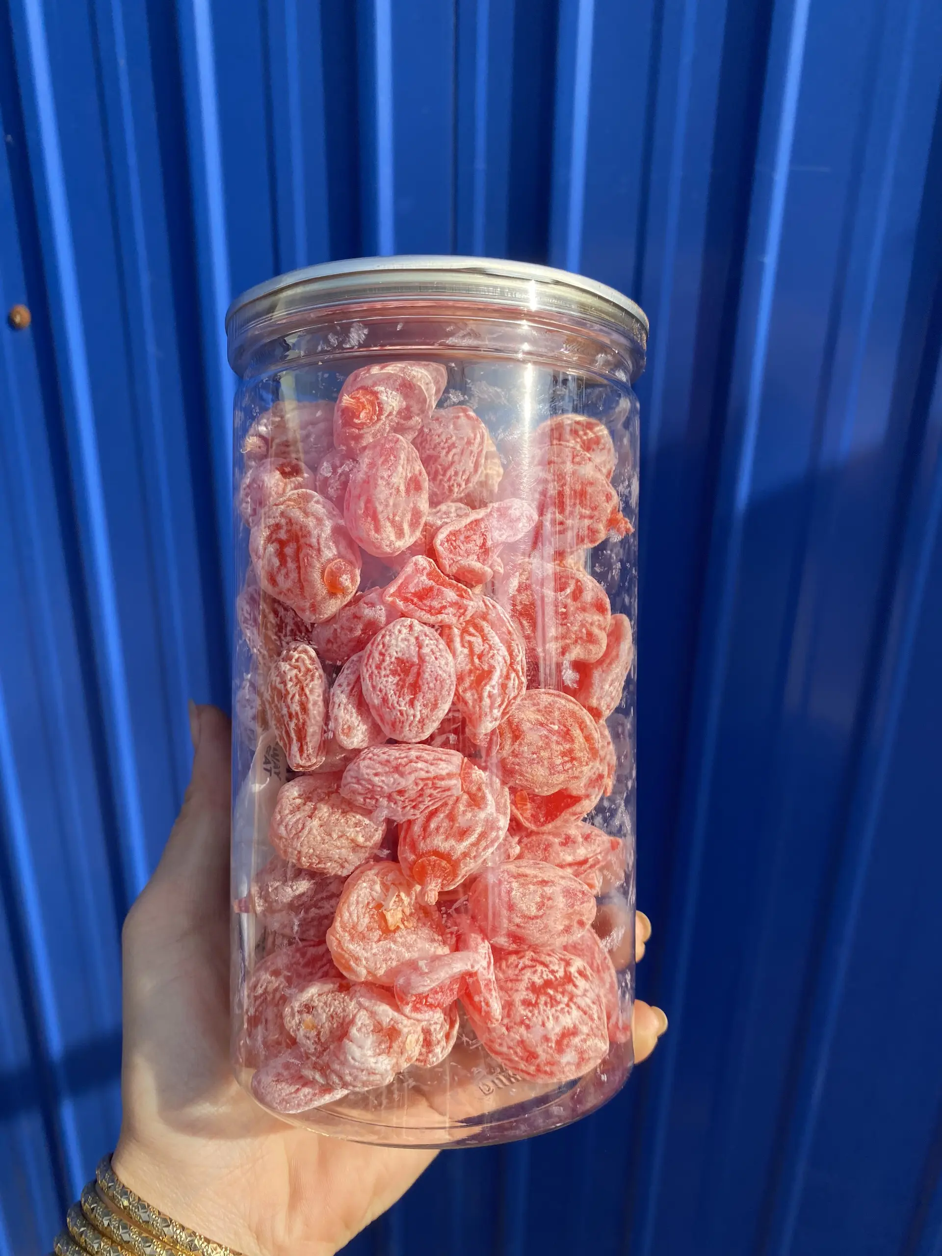 Đào hồng phấn sấy dẻo hộp 500gr