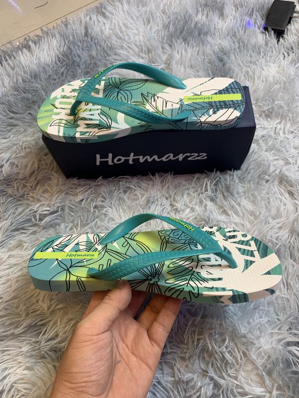 Dép HOTMARZZ VN [ CHÍNH HÃNG ] đầy đủ giấy tờ  xanh la HM 0880 chính hãng hè 2024 Nam Đế Bằng