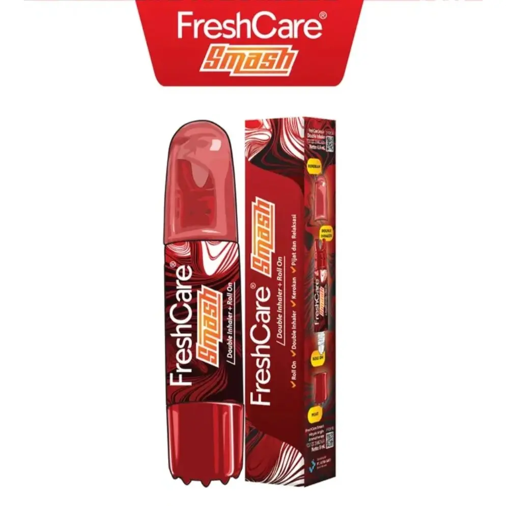FRESHCARE Smash 4 In 1 Double Inhaler & Roll On