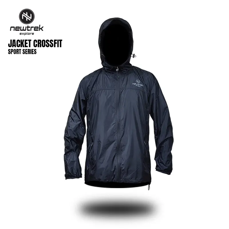 Newtrek Jaket Outdoor - Pakaian Jaket Parasut Olahraga Uniseks Crossfit Sport Series jaket pendaki gunung jaket  windbreaker gorpcore  wildshell arei  gorpcore gorpcore  gunung 1
