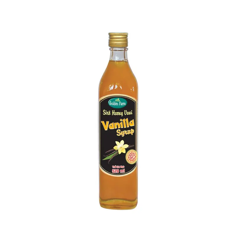 chai chiết lẻ Siro Golden Farm chai 120ml dùng làm bánh, kem, kẹo dẻo, thạch, mojito 6
