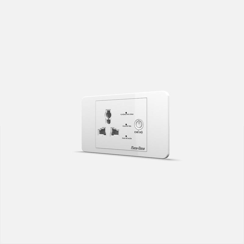 Ổ cắm máy bơm an toàn Rạng Đông, model OC.03MB 16A, bảo hành chính hãng 12 tháng. 2