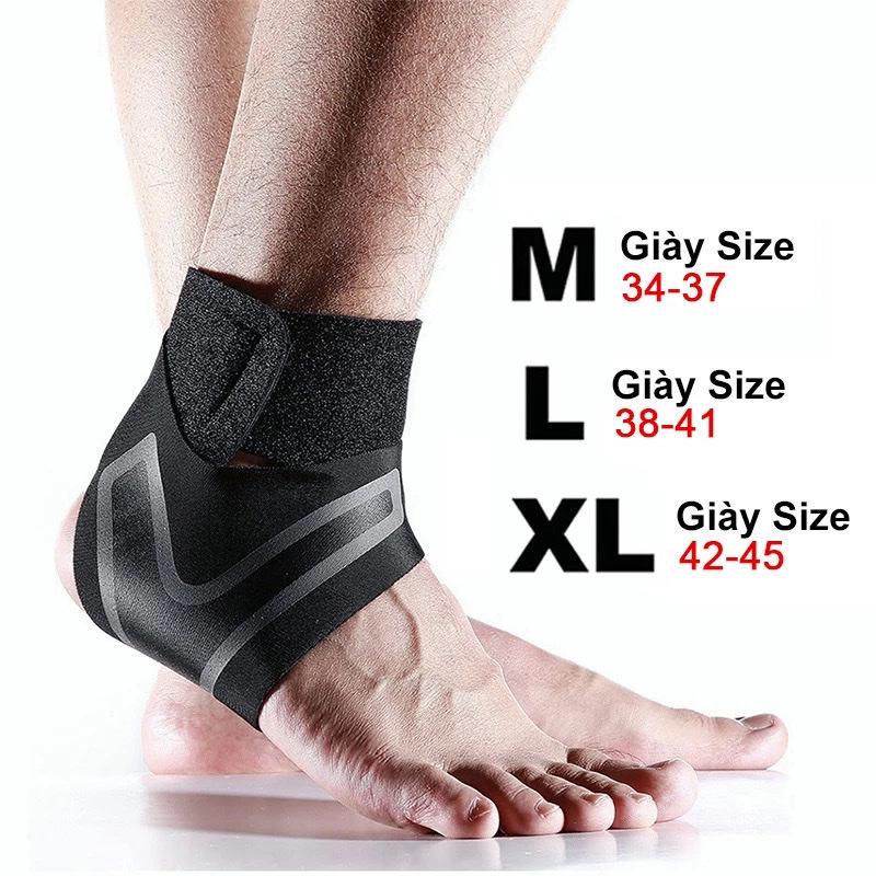 Băng cổ chân đá bóng, Đai bó cổ chân bảo vệ mắt cá chân chơi thể thao chạy bộ