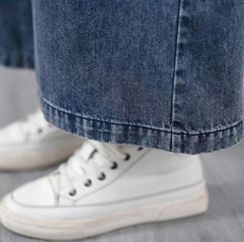 QUẦN JEANS SUÔNG MÀI, chất vải JEANS, nhẹ nhàng, mềm mại, thoải mái, sang trọng, lịch sự [QJSM] 8