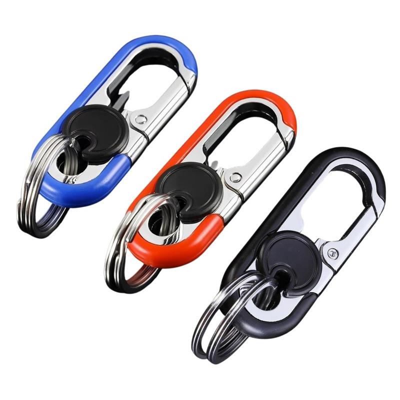  Móc chìa khóa xe máy ô tô thép hợp kim không gỉ bọc nhựa chất lượng cao Móc Khoá Móc Chìa Khoá 