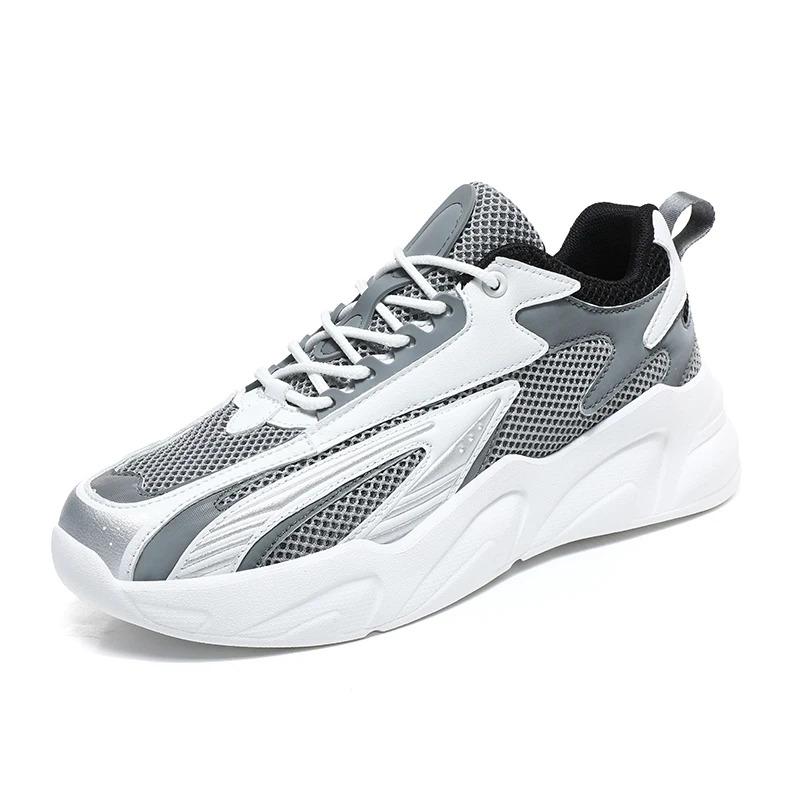 Customize Plus Size US 13 14 EU 47 48 Man Fashion Casual Sports Sneakers Blank Leather Running Walking Shoes for Men Athletic Closed_voghion.com