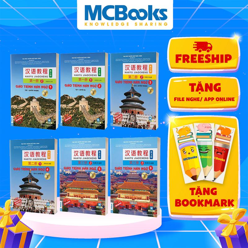Sách - Giáo trình hán ngữ 6 cuốn phiên bản 3 - 2023 (Combo/Lẻ tùy chọn)