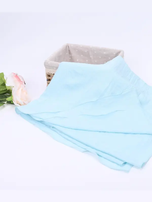 Solid Color Muslim Square Hijab, Fashionable Soft Comfortable Breathable Hijab for Women, Women's Islamic Clothing for All Seasons 5