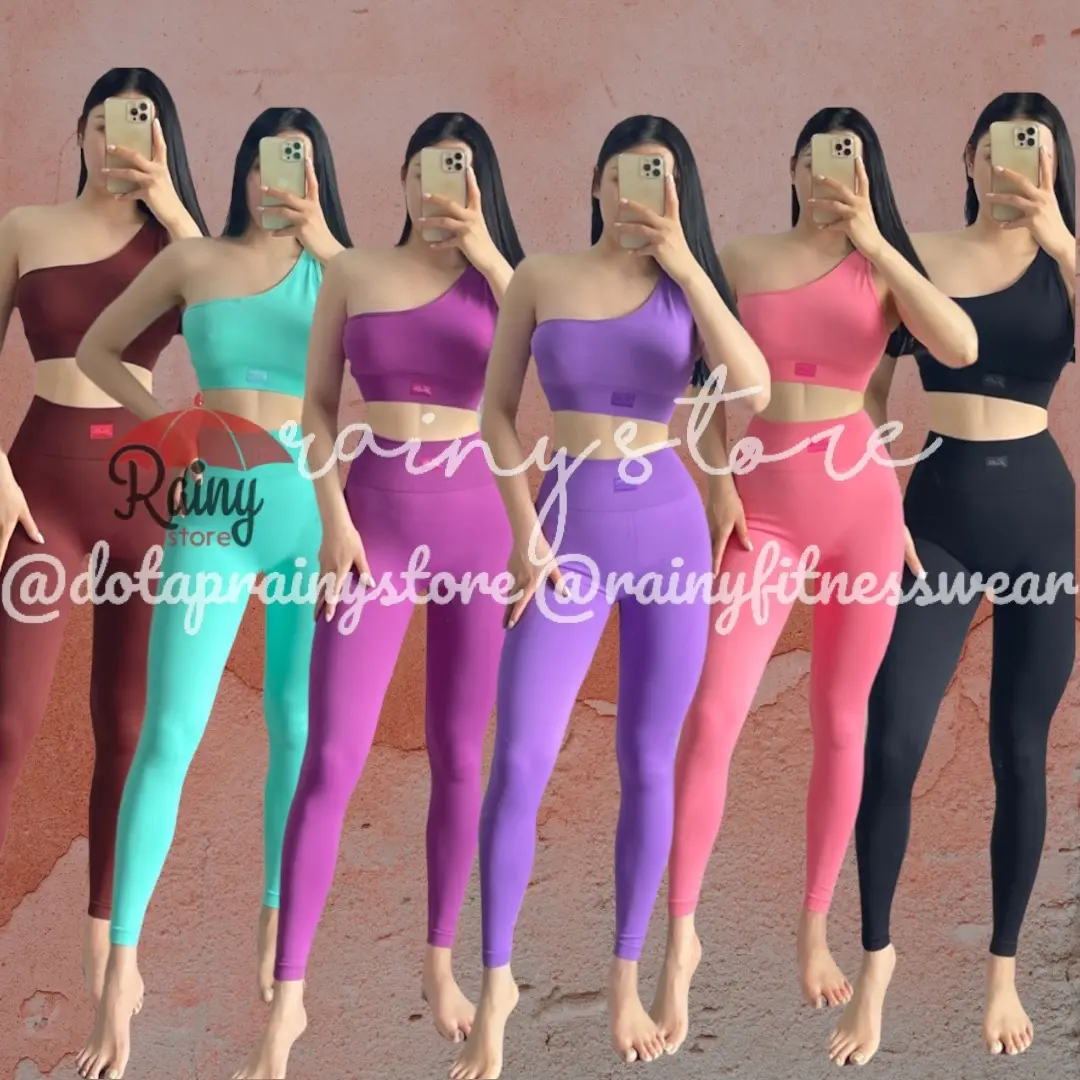 Bộ đồ tập Gym Yoga BoTee Passion Chéo Vai