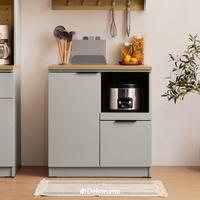 Gambar Dekoruma KIYA Kabinet Dapur / Kitchen Cabinet 80 cm dari Dekoruma Official Store Kab. Bekasi 1 Tokopedia