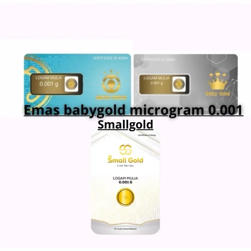 Baby gold 0.001 isi 50