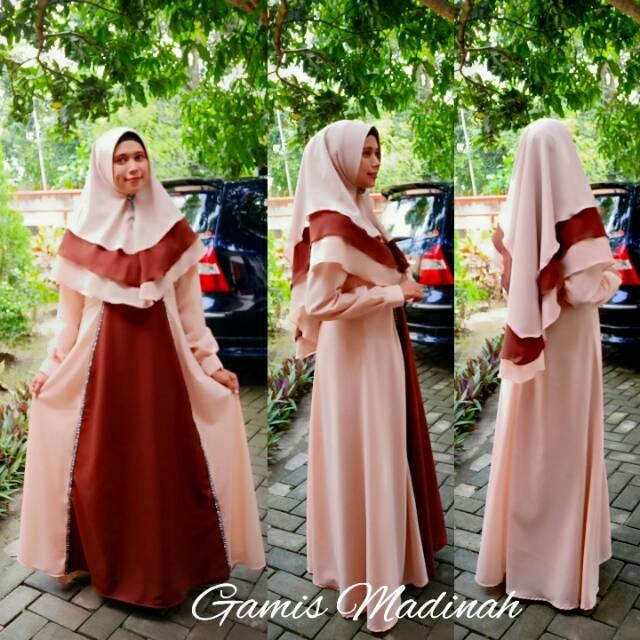 Set Family Gamis Madina Couple Keluarga Seragaman usia 0 - dewasa 4