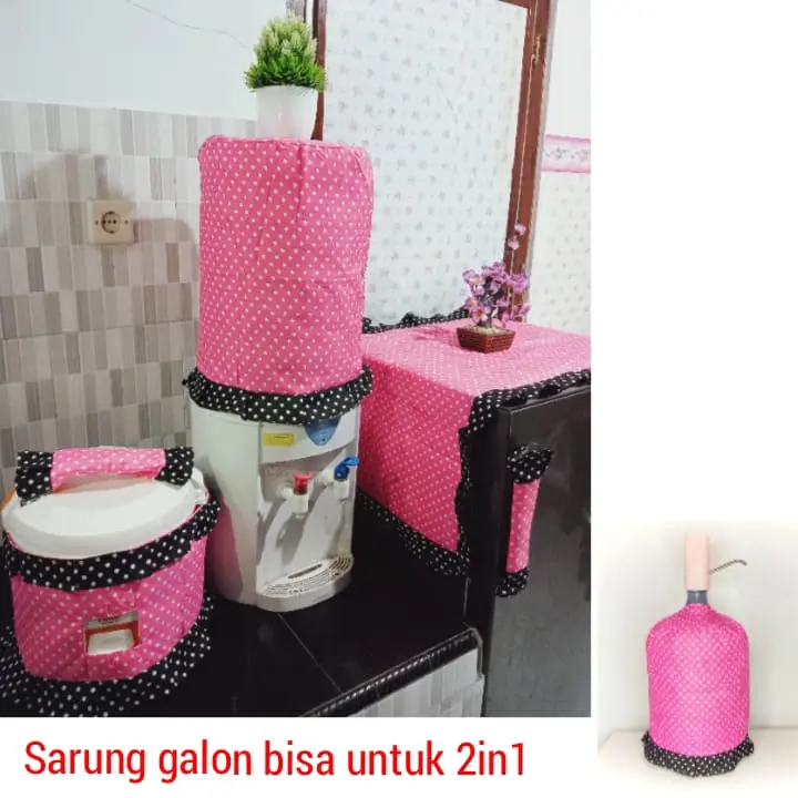 TUTUP KULKAS TUTUP GALON TUTUP MAGICOM 1 SET ANEKA MOTIF 8