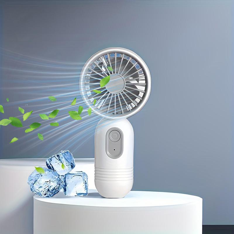 Portable Fan, USB Rechargeable Fan Portable 3-Wind Speeds Handheld Fans, Silent Operation Personal Cooling Fan for Office, Outdoor, Travel, and Camping, USB & Mobile Mini Fan 5