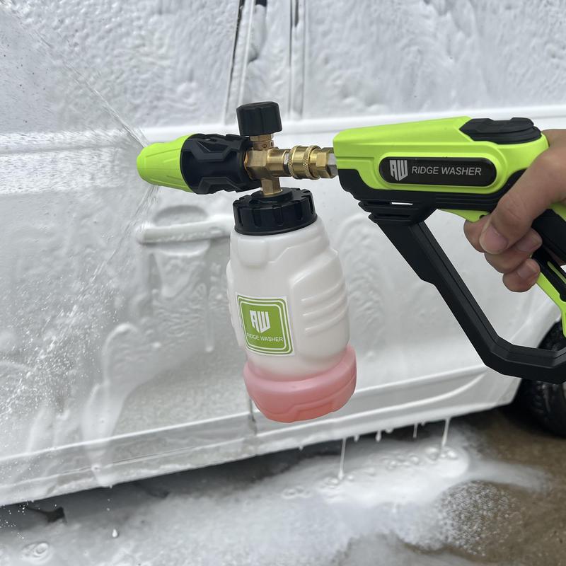 Pressure Washer with Foam Cannon, Power Washer Foam Blaster with Car Wash Mitt, Foam Lance Kit with 1/4 Inch Quick Connector, Cleaning Gadgets 6